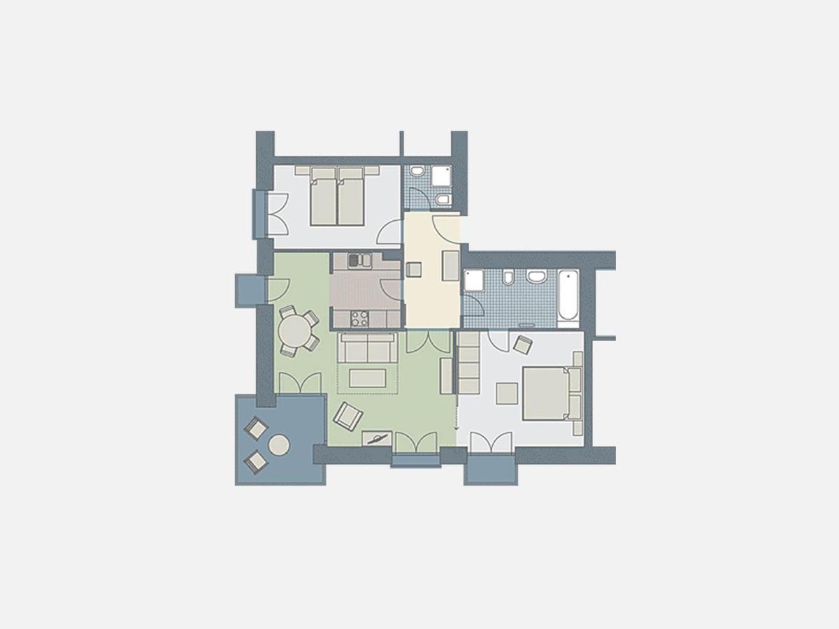 Kaiservillen Heringsdorf - Ferienwohnung Mit 2 Schlafzimmern Und Balkon D212 Exterior foto